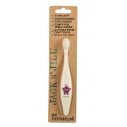 Jack N' Jill Toothbrush for Children - Hippo (Biodegradable Brush)