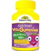 Nature's Way Kids Smart Vita Gummies Multi-Vitamin + Veggies X 60