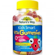 Nature's Way Kids Smart Vita Gummies Omega 3 Fish Oil X 60