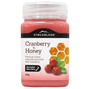 Streamland Cranberry Honey 500g