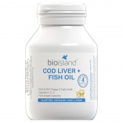 Bio Island Cod Liver + Fish Oil Cap X 90