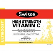 Swisse Ultiboost High Strength Vitamin C Effervescent Tab X 60