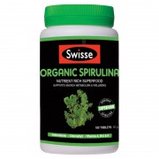 Swisse Ultiboost Certified Organic Spirulina Tab X 100