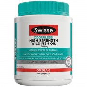 Swisse Ultiboost Odourless High Strength Wild Fish Oil 1500mg Cap X 400